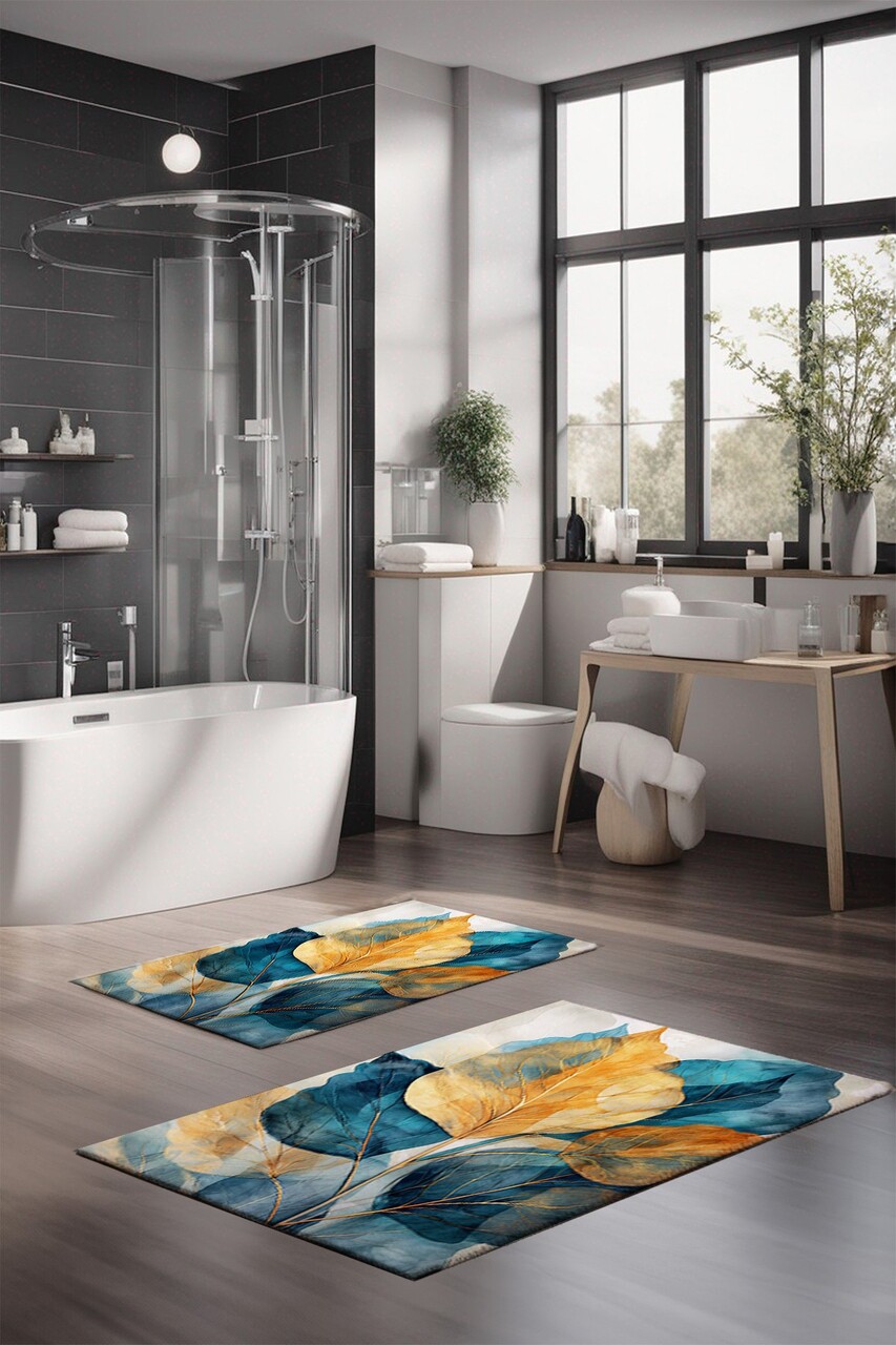 Set covorase de baie, L'essentiel Maison, CT-5411, Multicolor - imagine 4